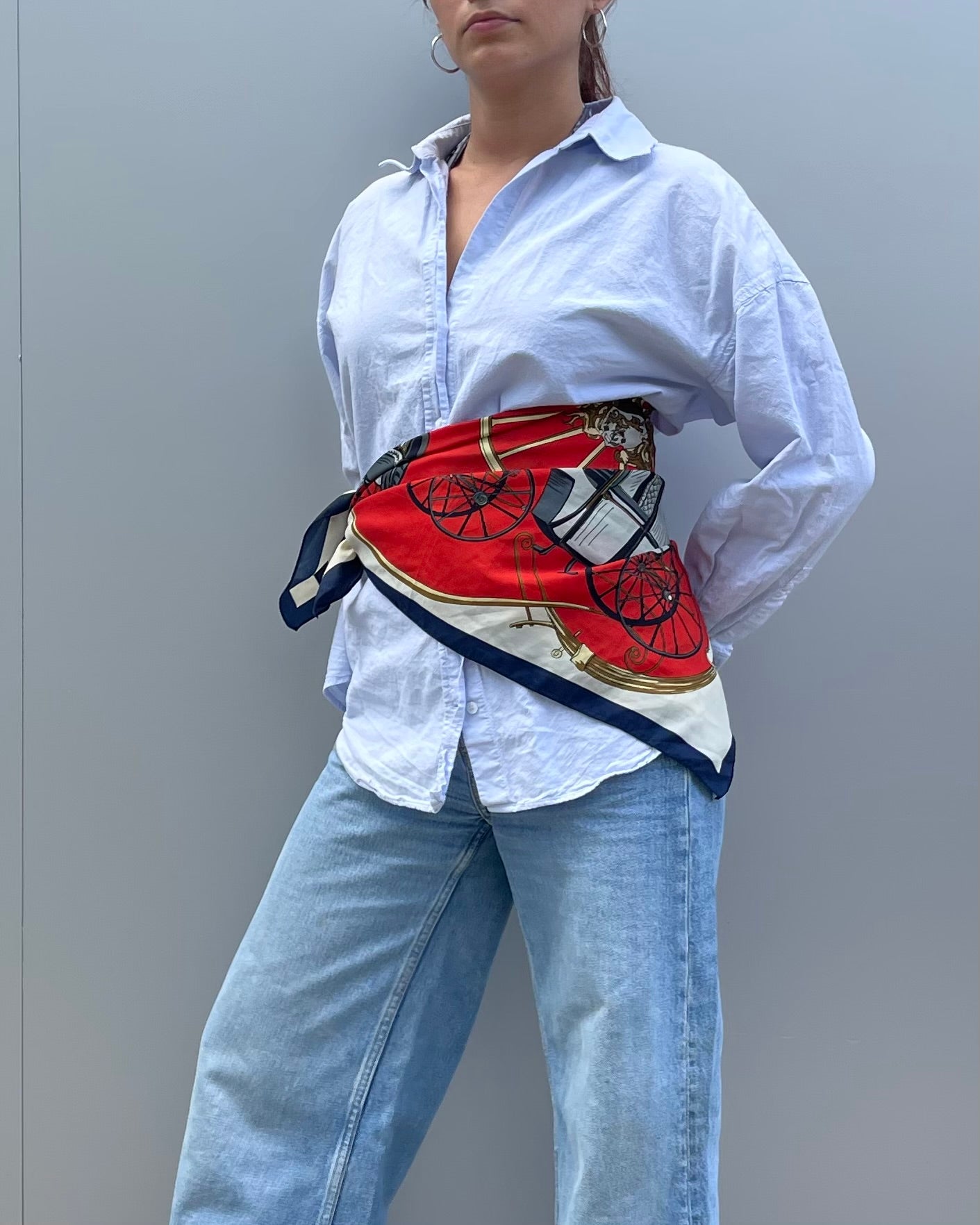 Printed scarf