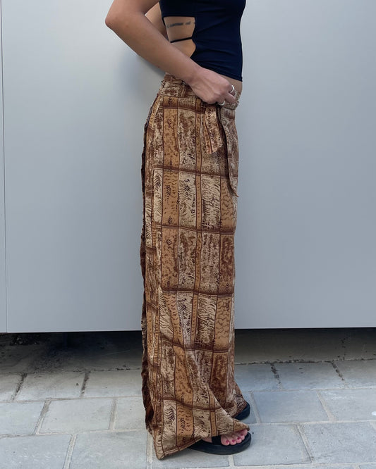 Maxi wrap skirt