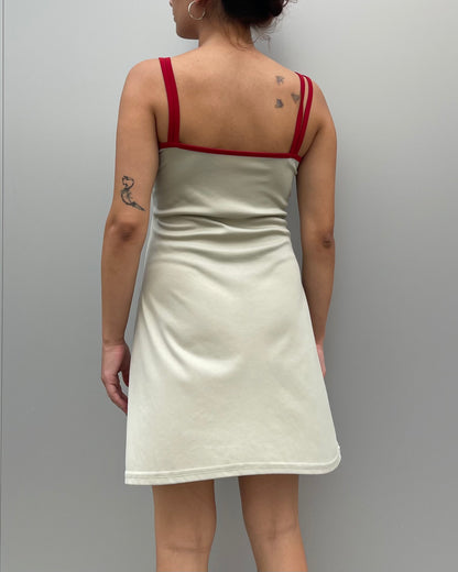 Ribbed cami mini dress