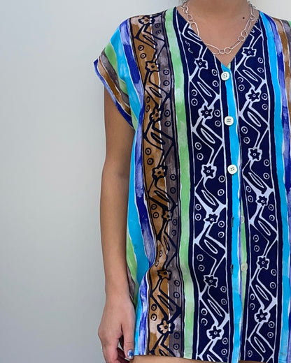 Striped s/s shirt