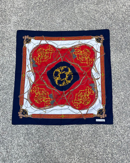 100% silk printed scarf