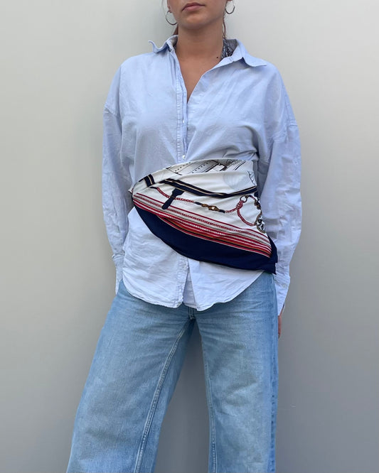 100% silk printed scarf
