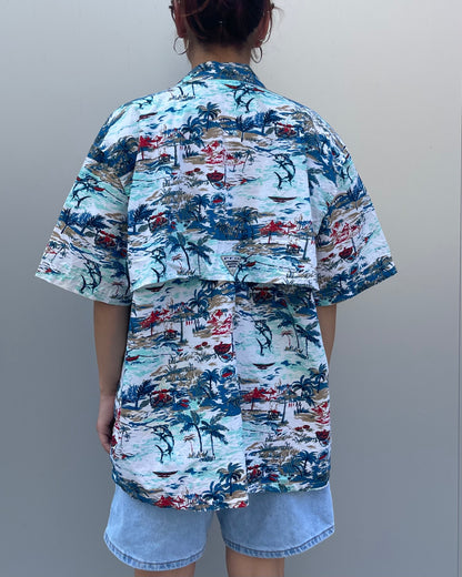 Columbia patterned s/s shirt
