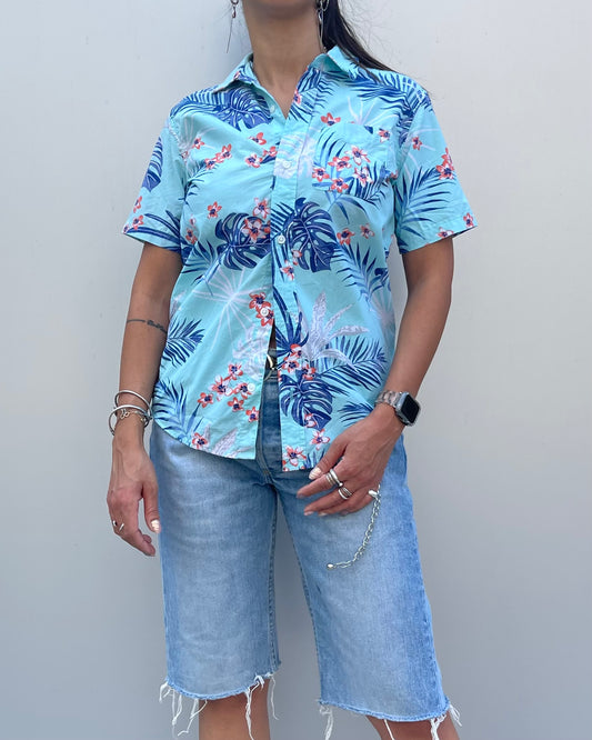 Patterned s/s shirt