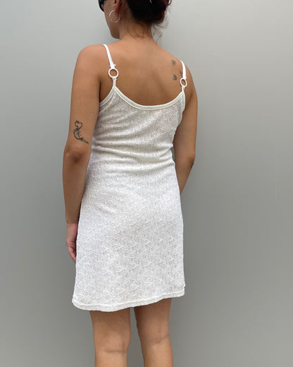 Lace cami mini dress