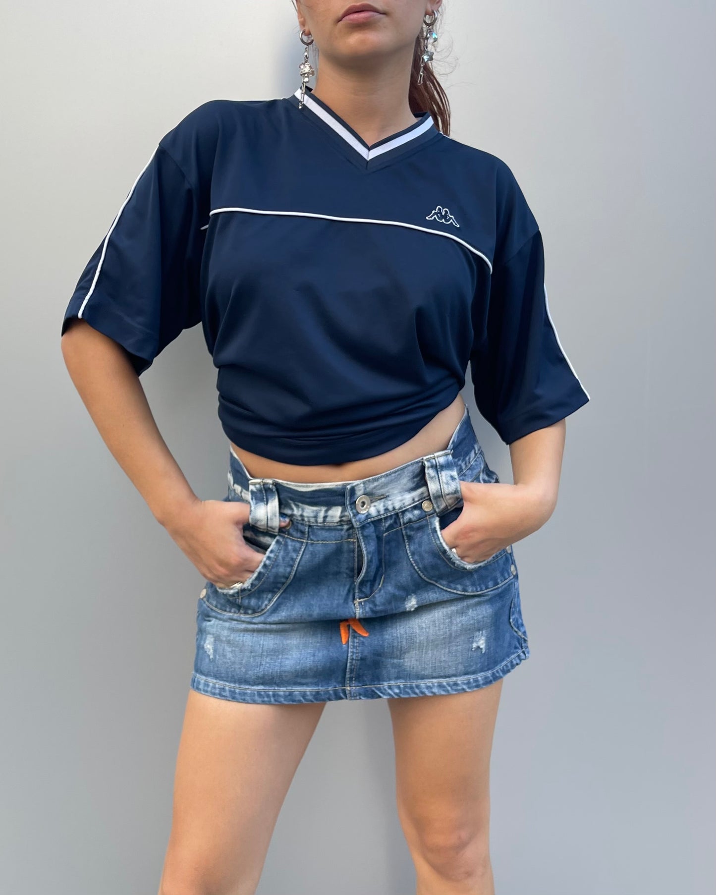 Kappa v neck jersey