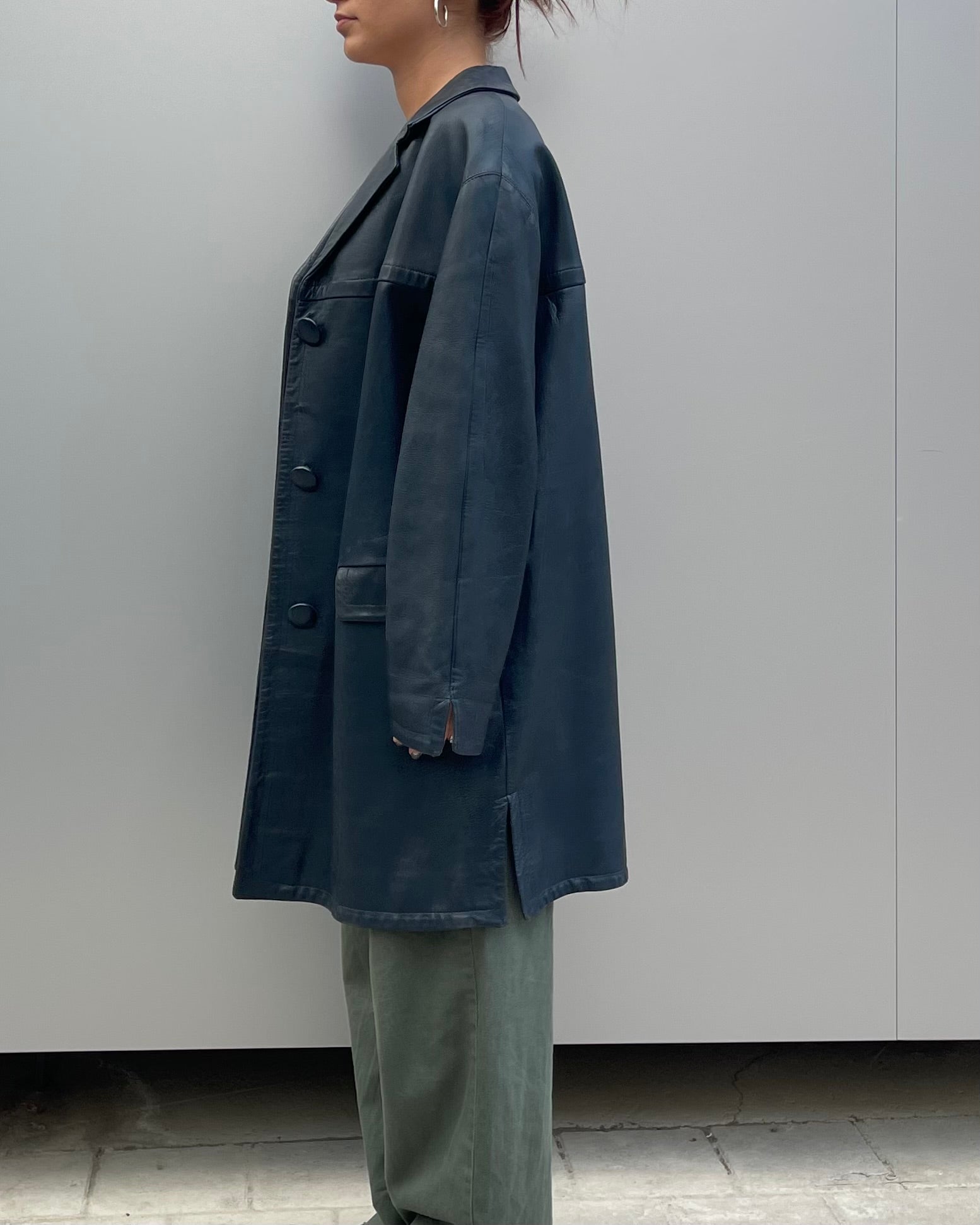 Real leather jacket – Lemons Vintage Shop