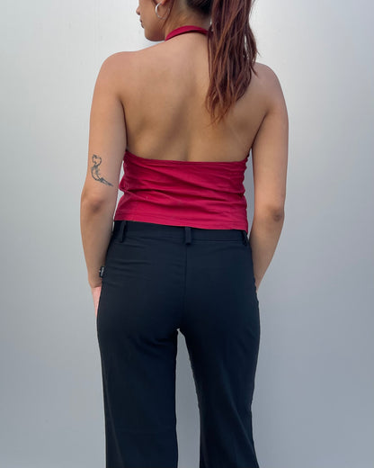 Backless tank top