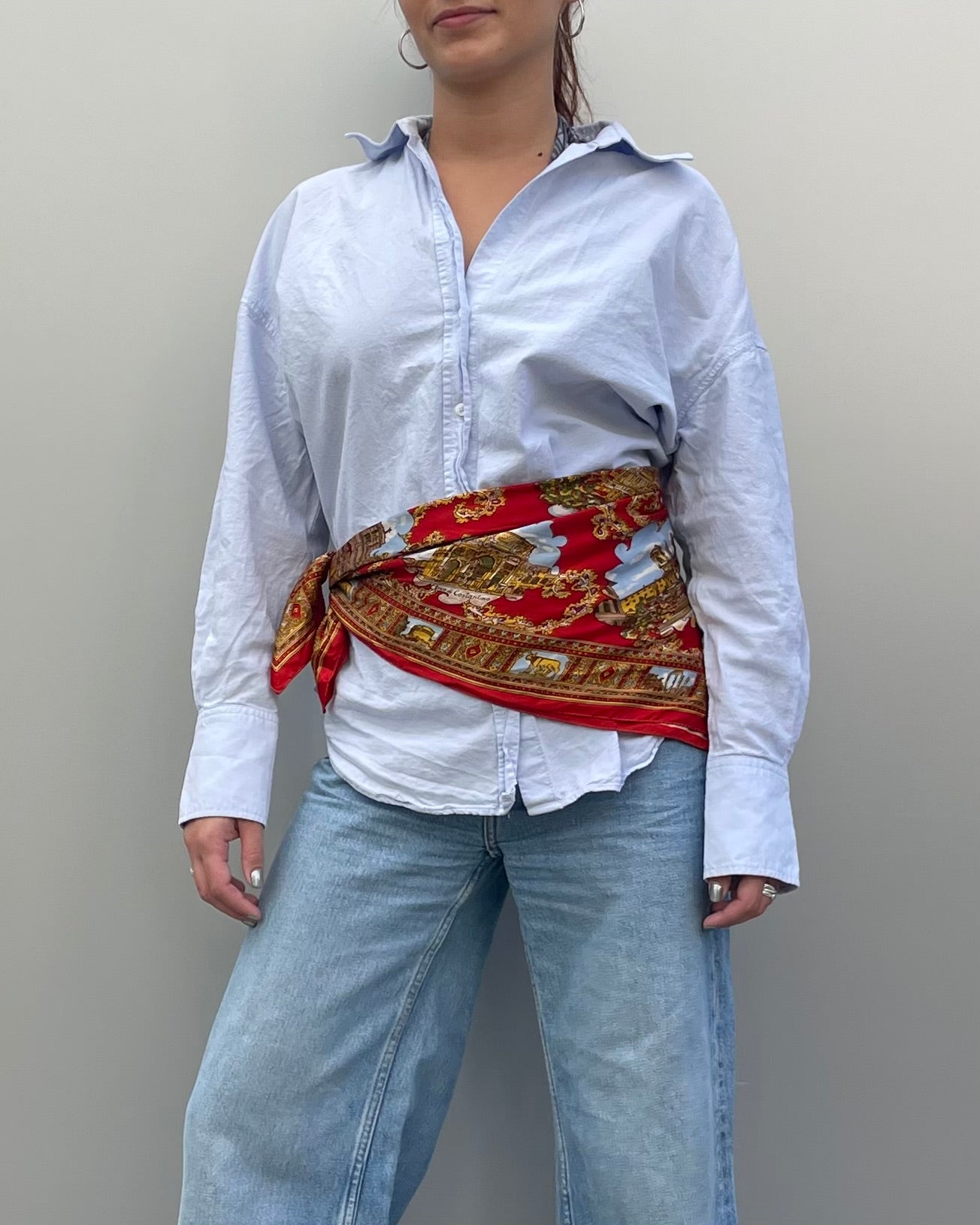 Printed scarf