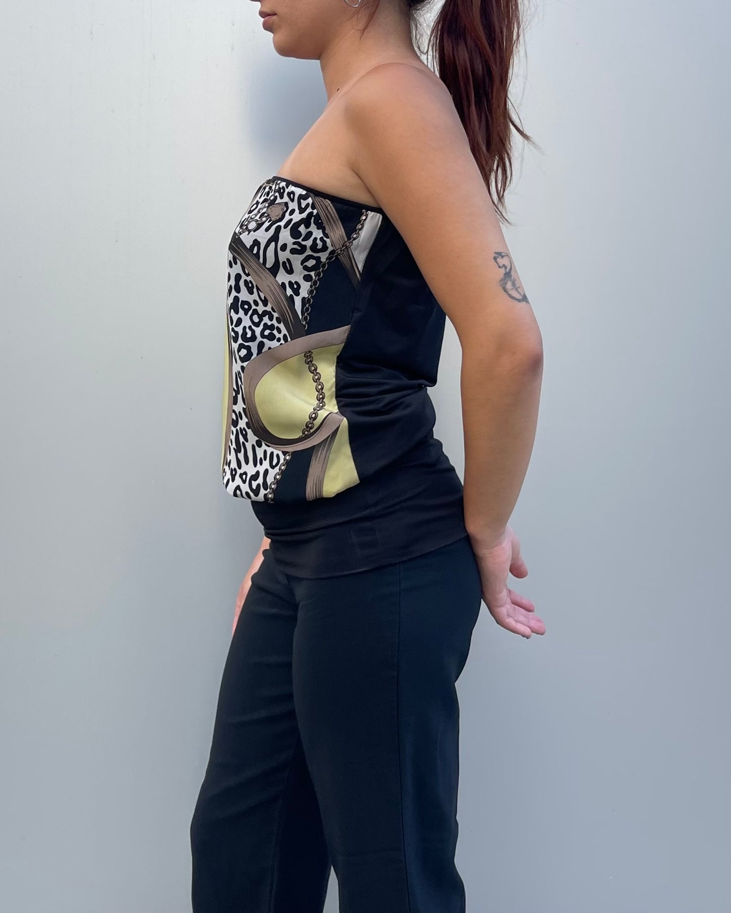 Strapless balloon top