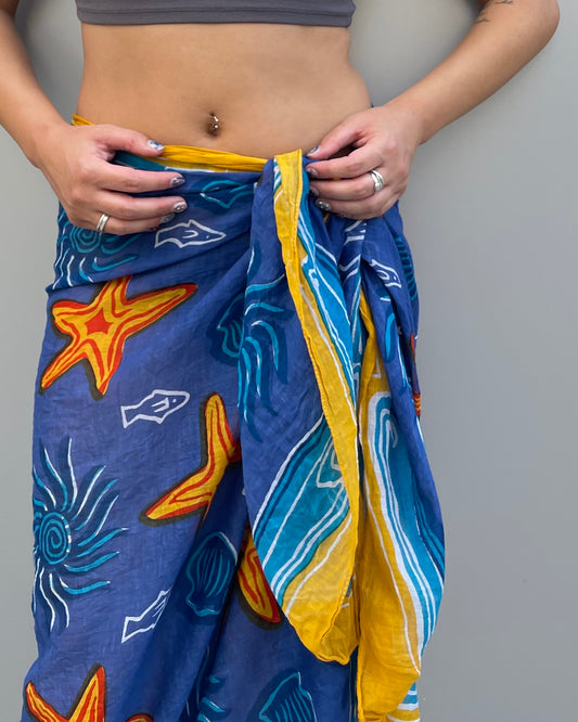 Printed mesh pareo