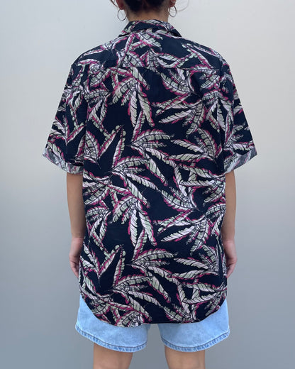 Patterned s/s shirt