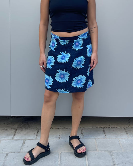 Mini wrap skirt