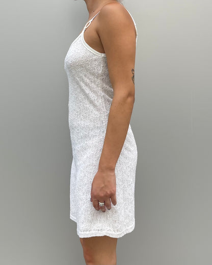 Lace cami mini dress