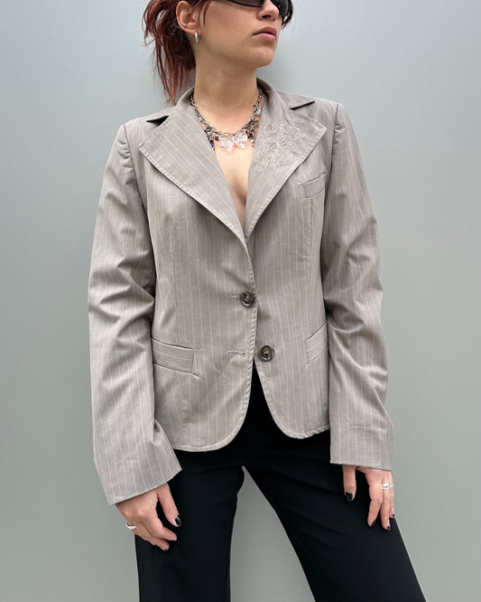 Striped blazer