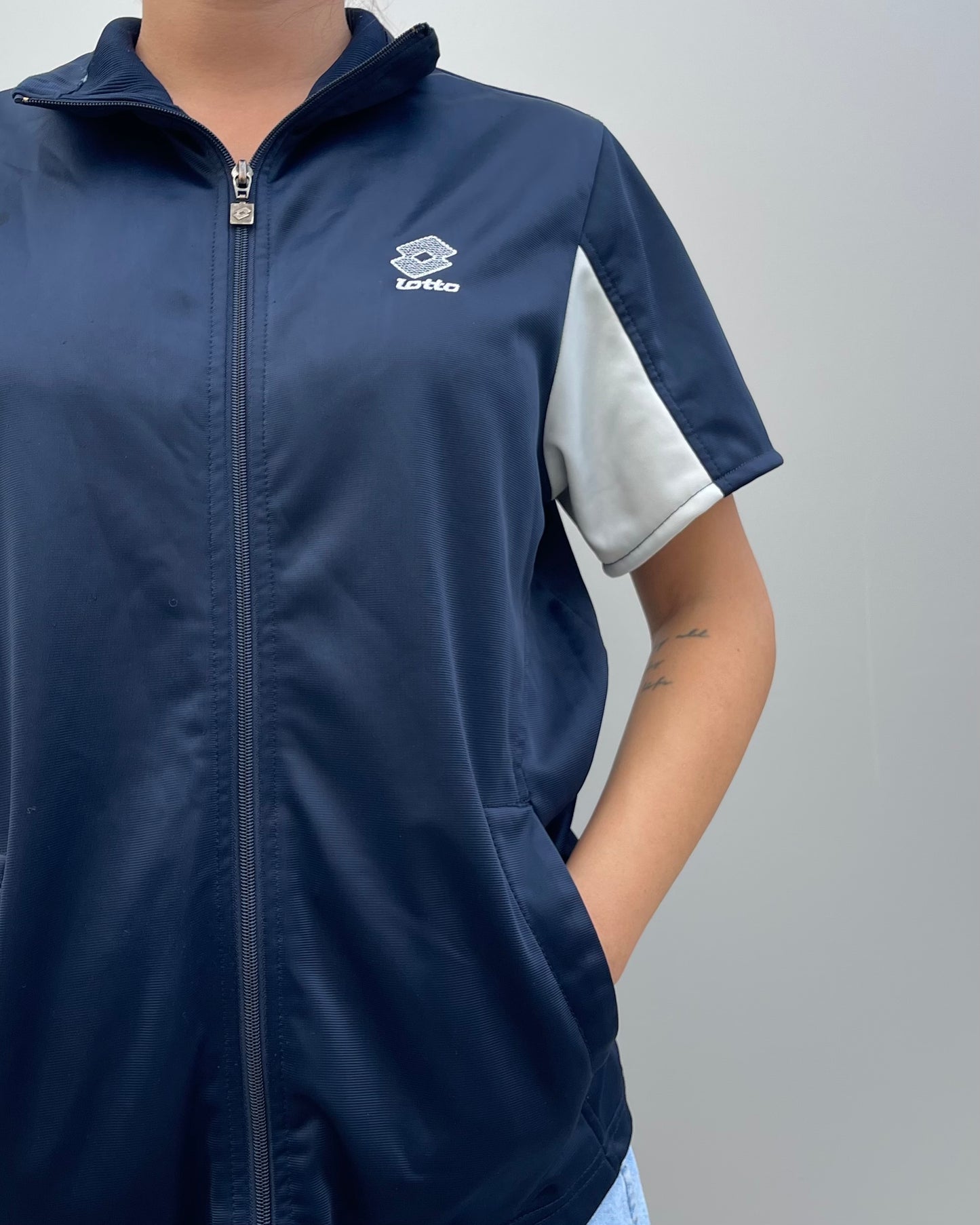 Lotto s/s track top