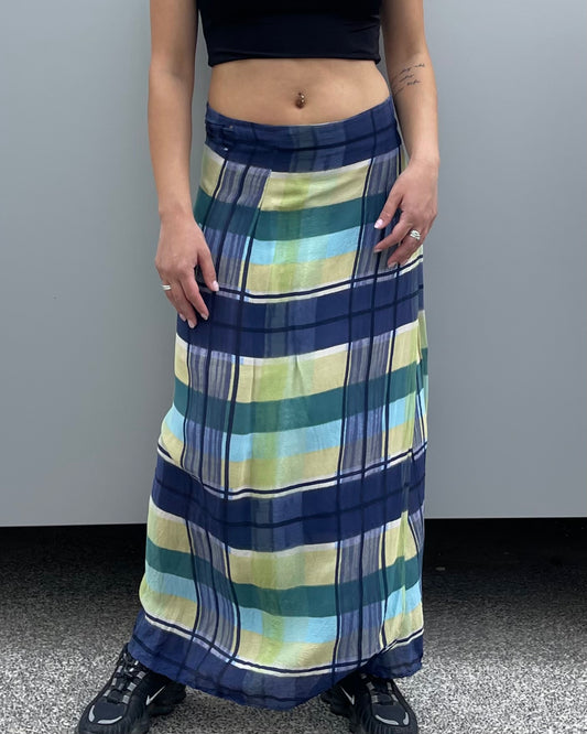 Maxi wrap skirt