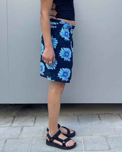 Mini wrap skirt