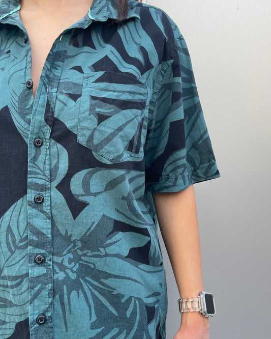 Patterned s/s shirt