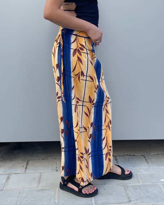 Maxi wrap skirt