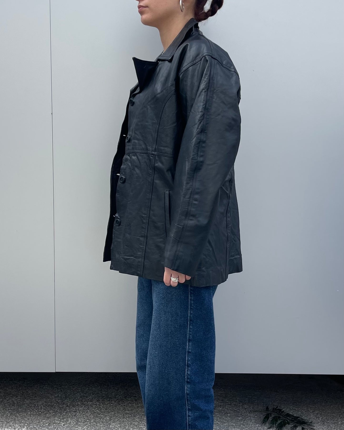 Real leather jacket