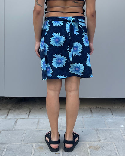 Mini wrap skirt