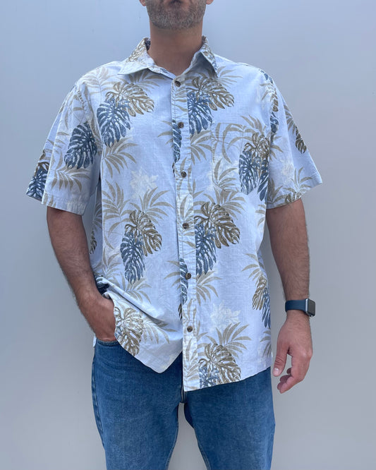 Patterned s/s shirt