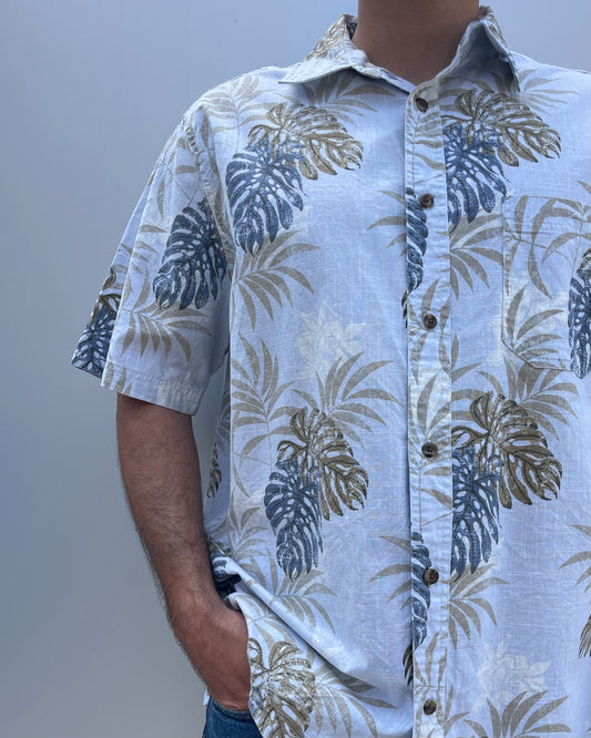 Patterned s/s shirt