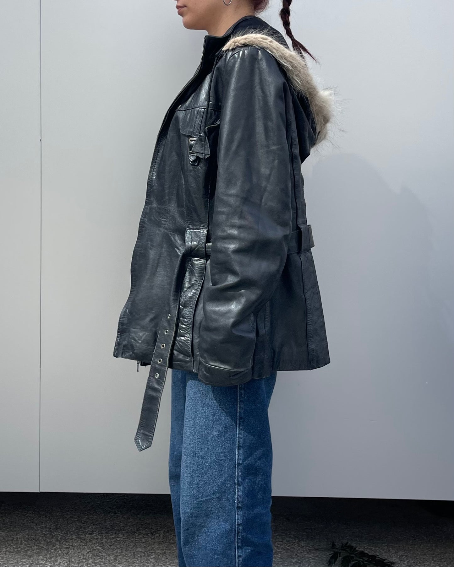 Real leather jacket
