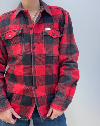 Checked flannel shirt