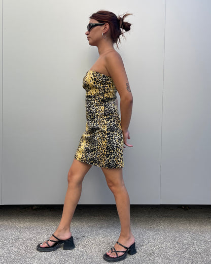 Guess leopard print mini dress
