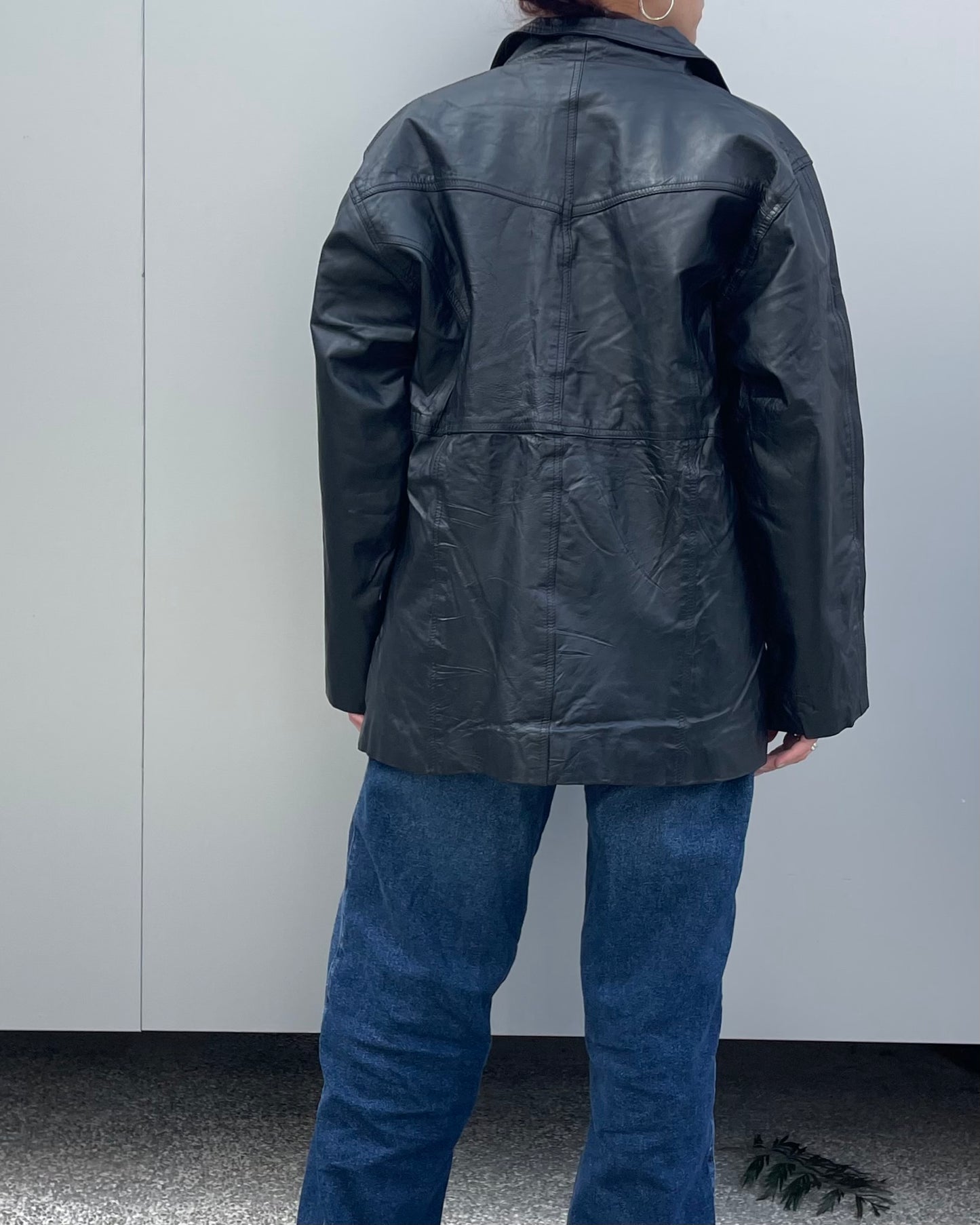 Real leather jacket