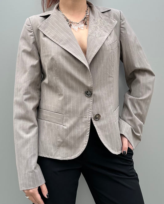 Striped blazer