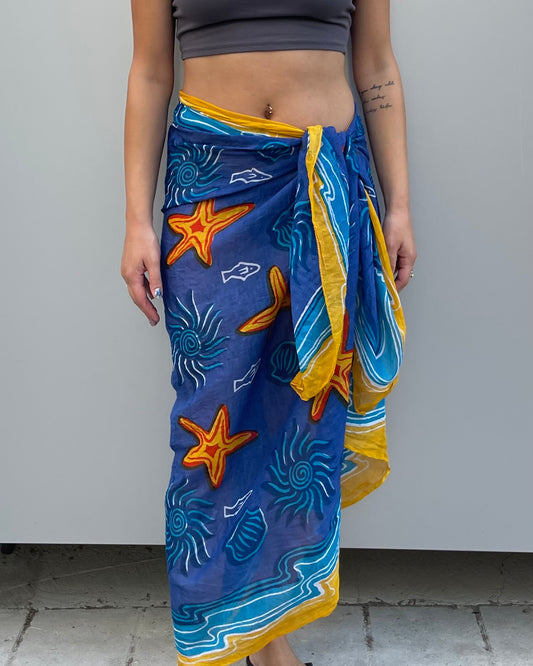 Printed mesh pareo