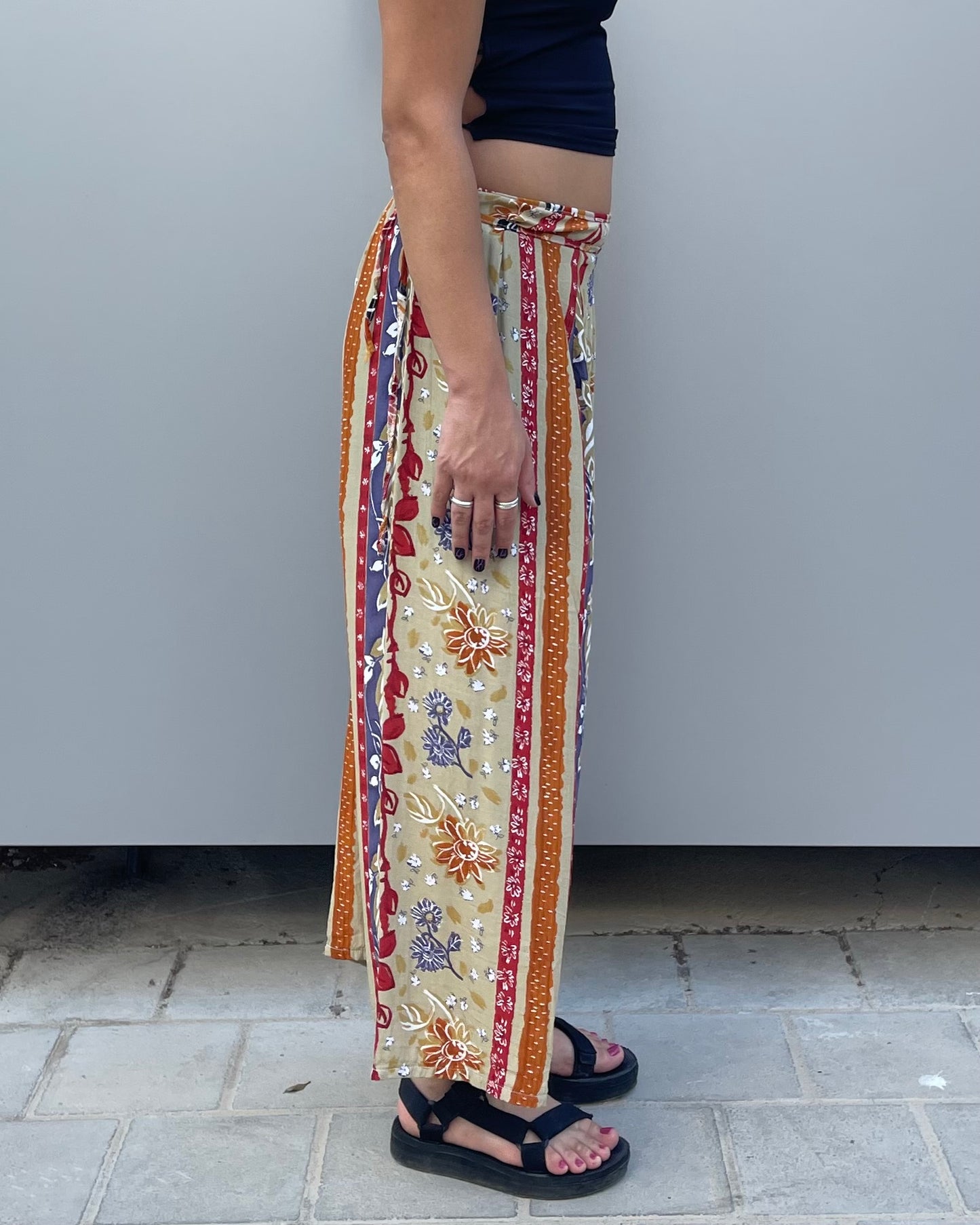 Maxi wrap skirt