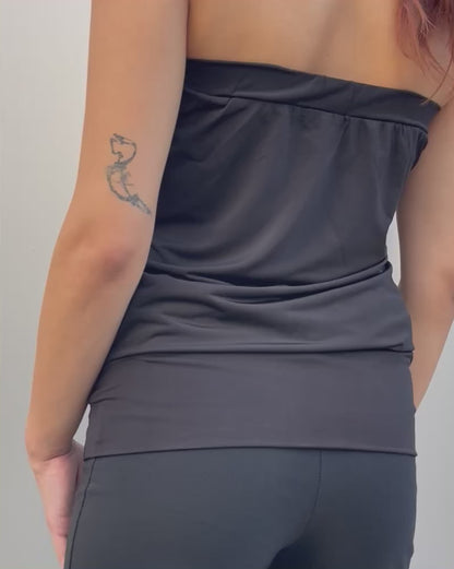 Strapless balloon top